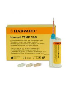  Composito per corone  provvisori HARVARD TEMP C&B  cartuccia 50ml