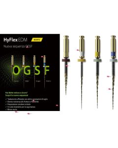 HYFLEX EDM OGSF  RICAMBI 3pz - SEQUENZA 4pz COLTENE