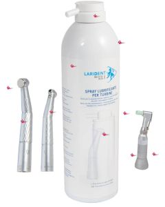 Oil PLus F49  Lubri Spray olio lubrificante UNIVERSALE Per Manipoli e Turbine 500ml.
