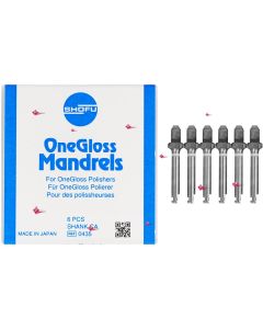 ONEGLOSS  mandrini  SHOFU 6 pz 