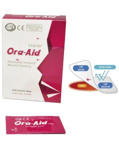  CEROTTO MEDICALE Nuovo  ORA-AID 25X15MM. 20PZ.