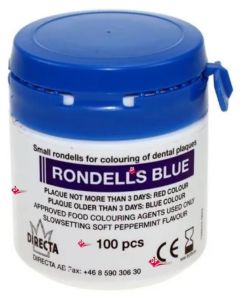 RIVELATORE DI PLACCA RONDELLS BLU 100 pellet DIRECTA