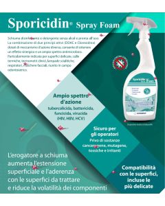 SPORICIDIN SPRAY FOAM 1lt - VIRASECT
